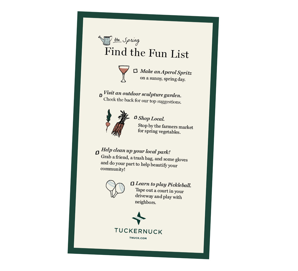 The Spring Find The Fun List