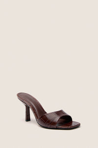 Root Brown Posseni Heels
