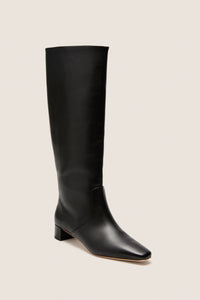 Black Soft Calf Indy Boots