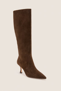 Chocolate Suede Mira Boots