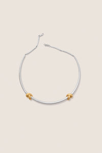 Mixed Lucy Williams Knot Torque Necklace