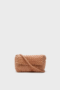 Desert Sand Vinnie Woven Crossbody