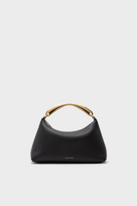 Black Metal Handle Rhea Bag