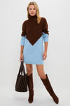 Ice & Chocolate Diamond Demi Sweater Dress