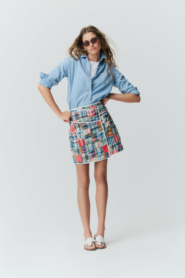 Heritage Madras Marcy Mini Skirt | Tuckernuck