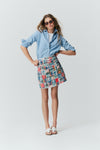 Heritage Madras Marcy Mini Skirt