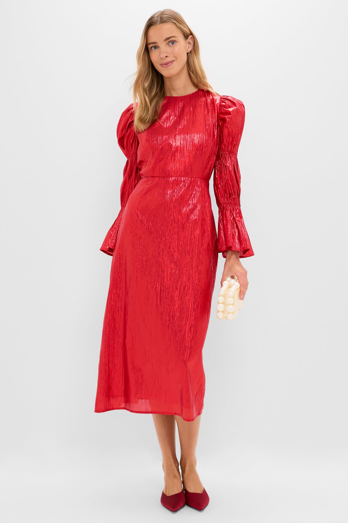 red leatherette dress Love Killa dress in Red Patent Red / XL / Vegan Leather