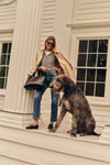 Khaki Drew Mid-Length Trench Coat