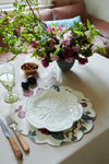 Green Autumnal Ditzy Reversible Wipeable Placemats Set of 4
