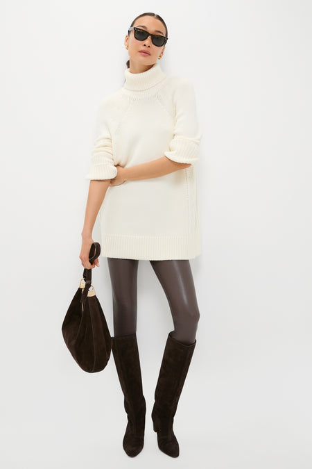 Ivory Louisa Turtleneck Sweater