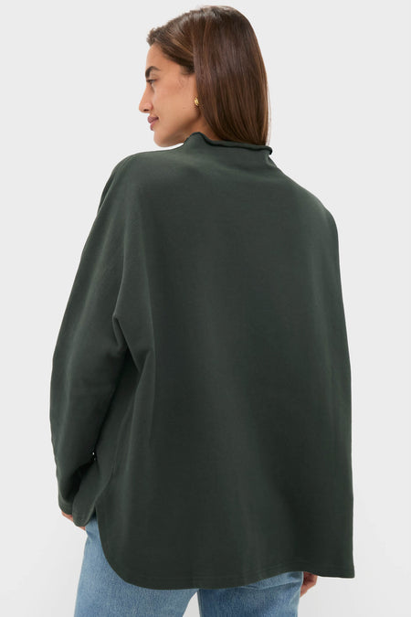 Dark Green Bowie Popover