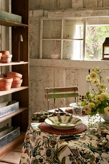 Cognac Rattan Woven Placemats (Set of 4)