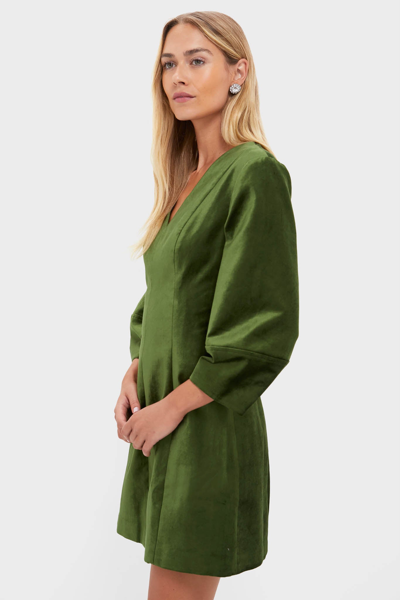 Green Velvet Mayson Dress