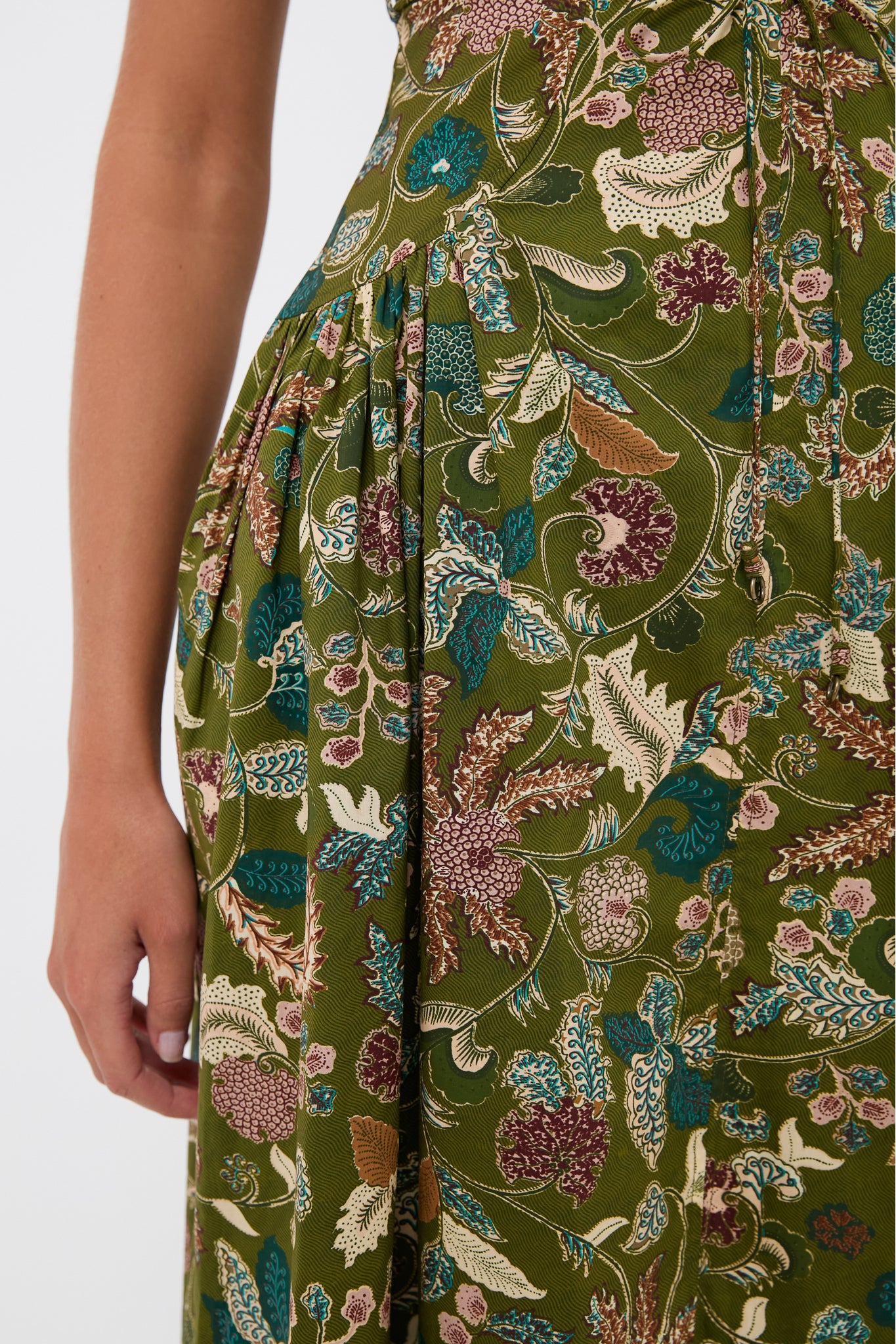 Lichen Darya Drop Waist Midi Dress