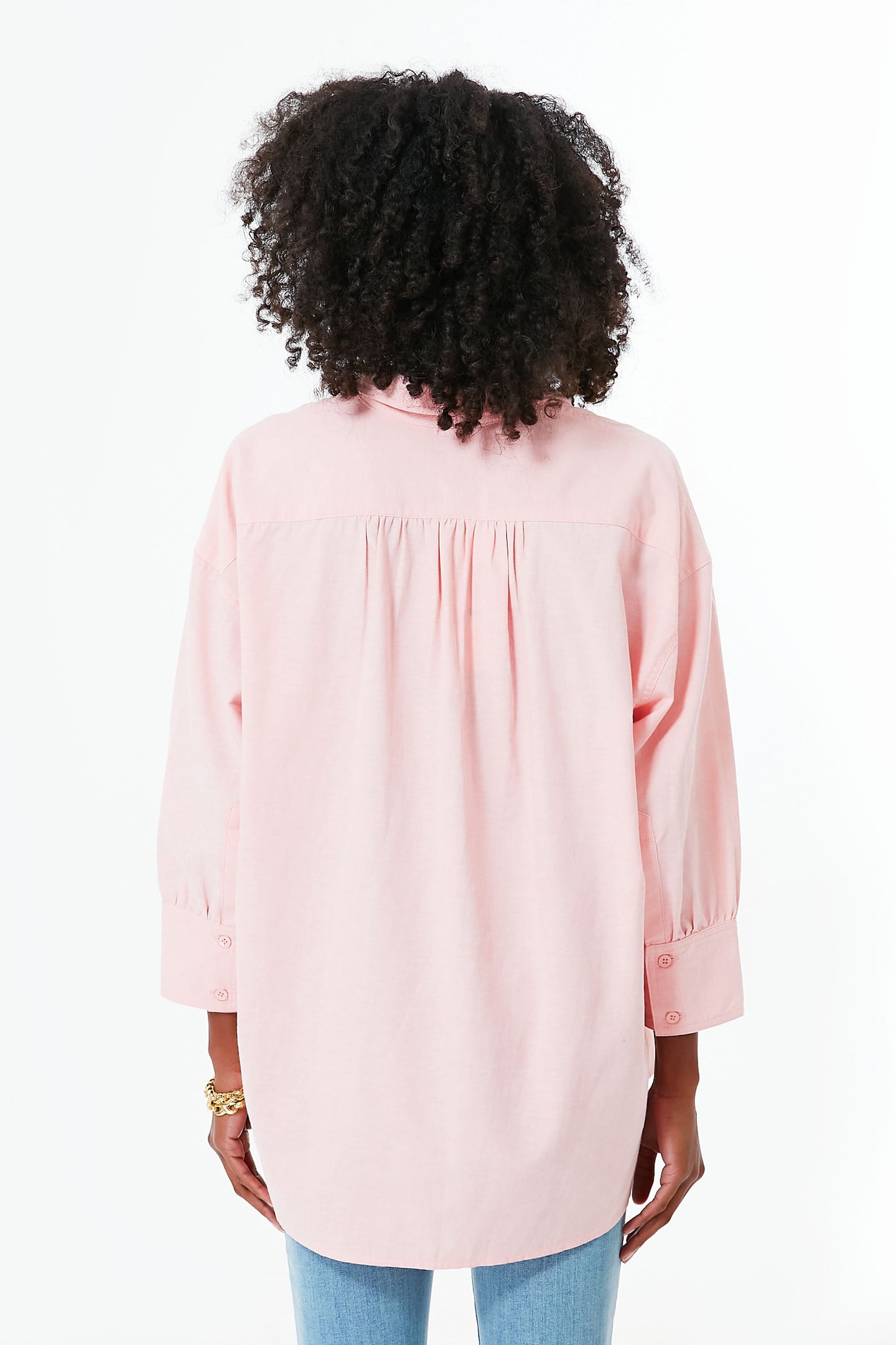 Pink Adair Boyfriend Shirt
