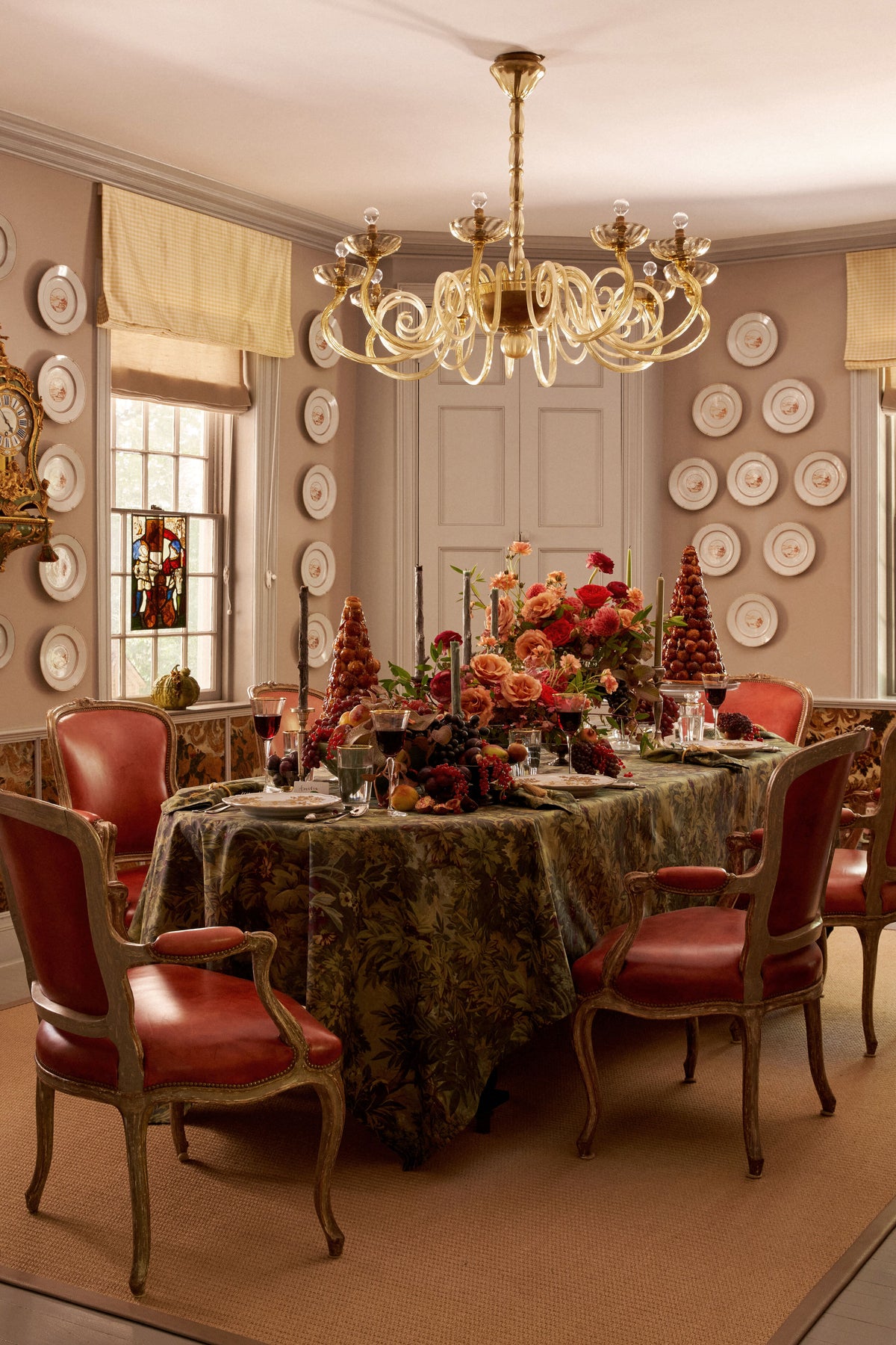 Forest Toile Tablecloth