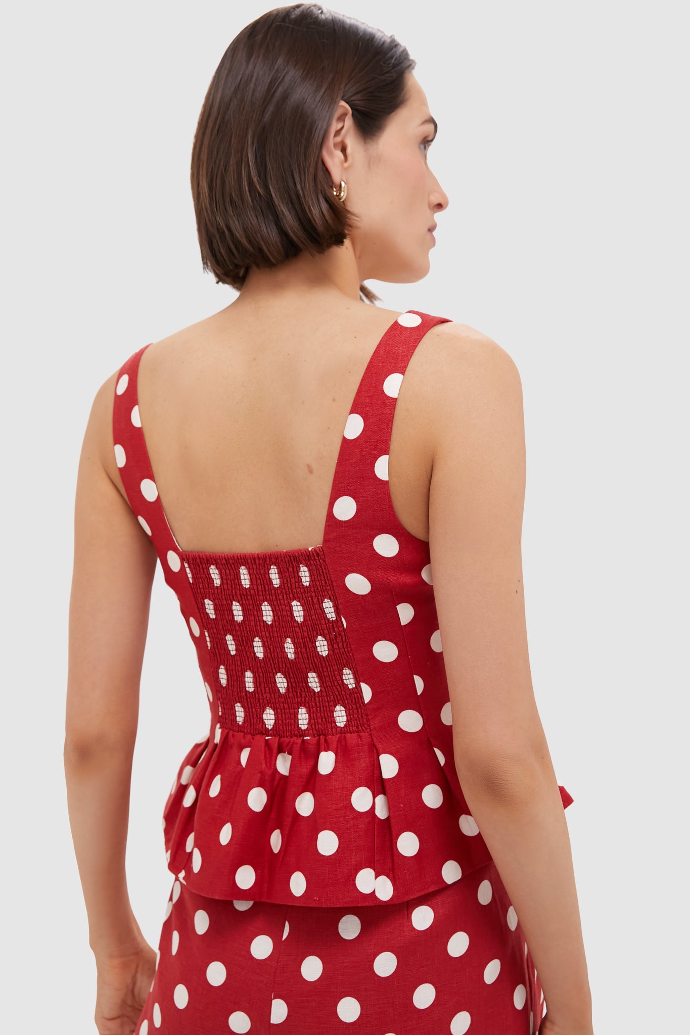 Polka Dot Rosalie Top