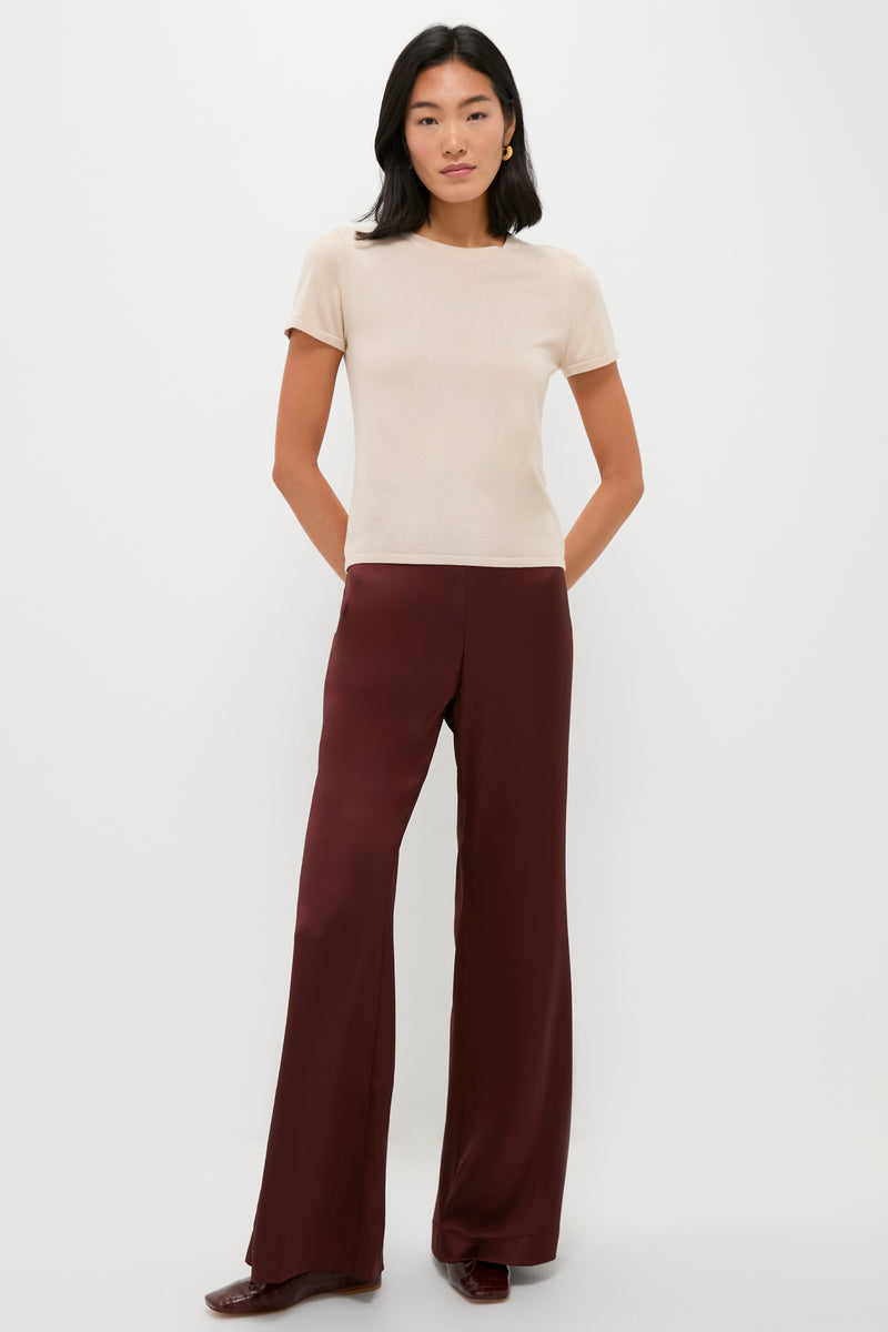 Sandstone Cashmere Silk Blend Katie Tee