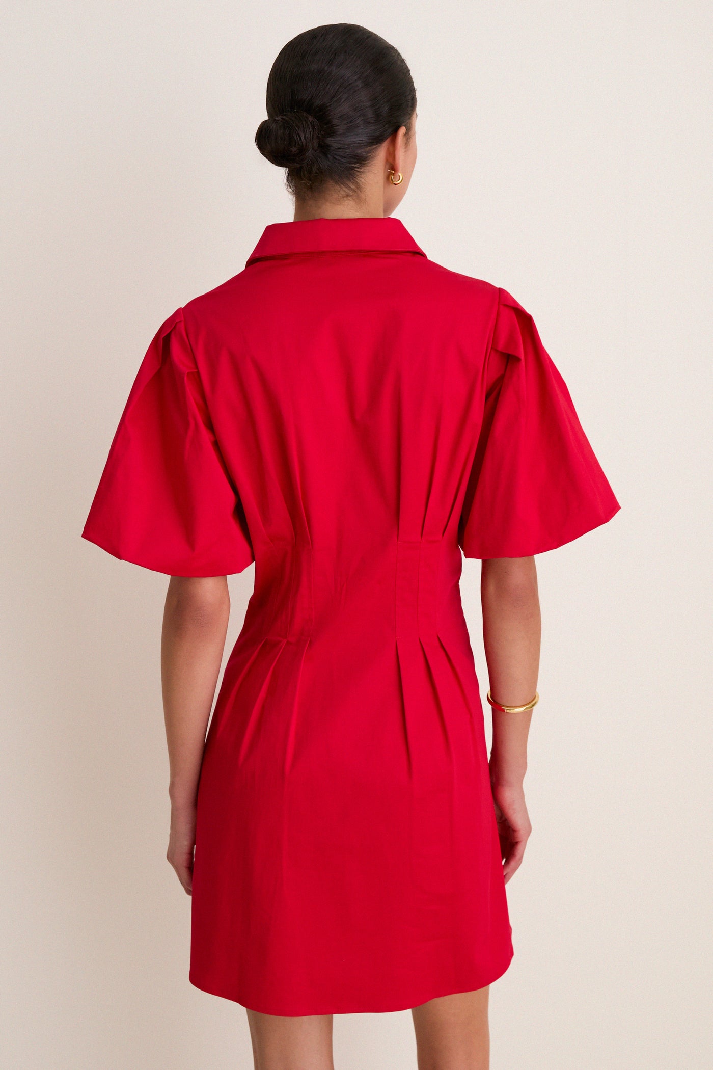 Red Mini Delaney Dress