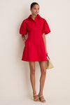 Red Mini Delaney Dress