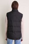 Black Inez Puffer Vest