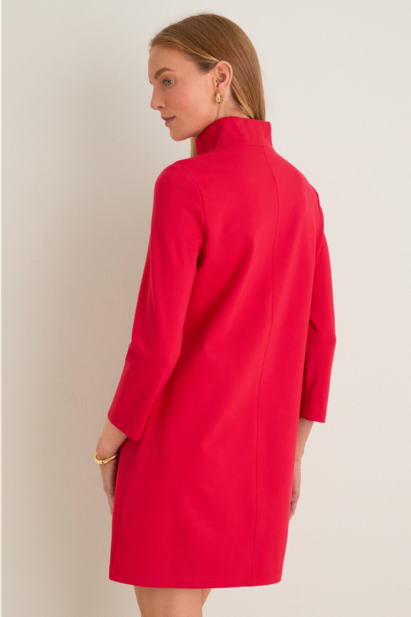 Tuckernuck Red Ponte Clifton Dress Red / XXXL