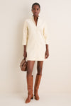 Winter White Corduroy Clifton Dress
