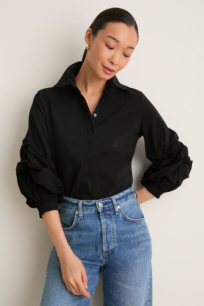 Black Alessia Top | Pomander Place
