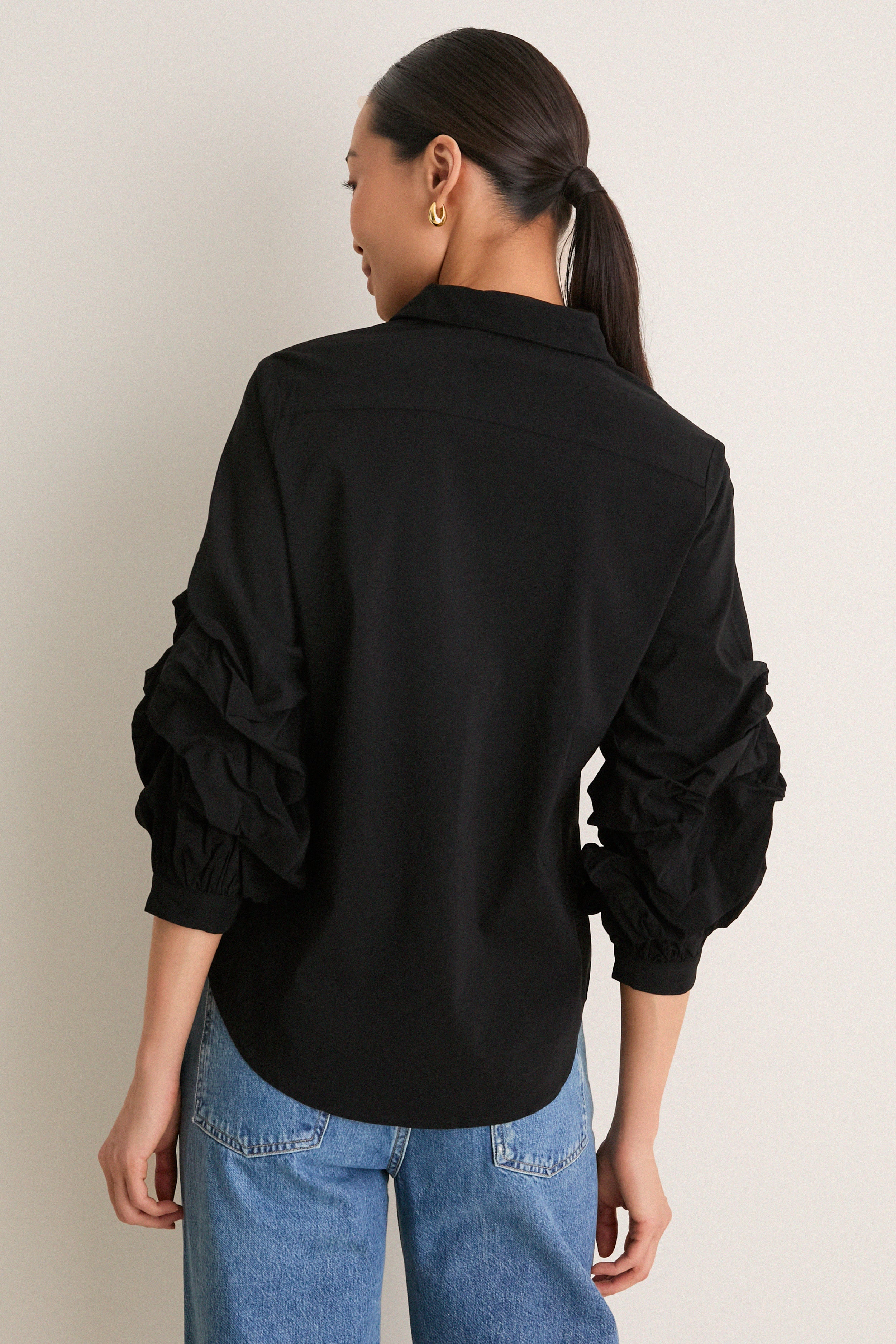 Black Alessia Top | Pomander Place