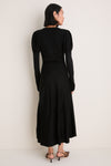 Black Brielle Sweater Dress