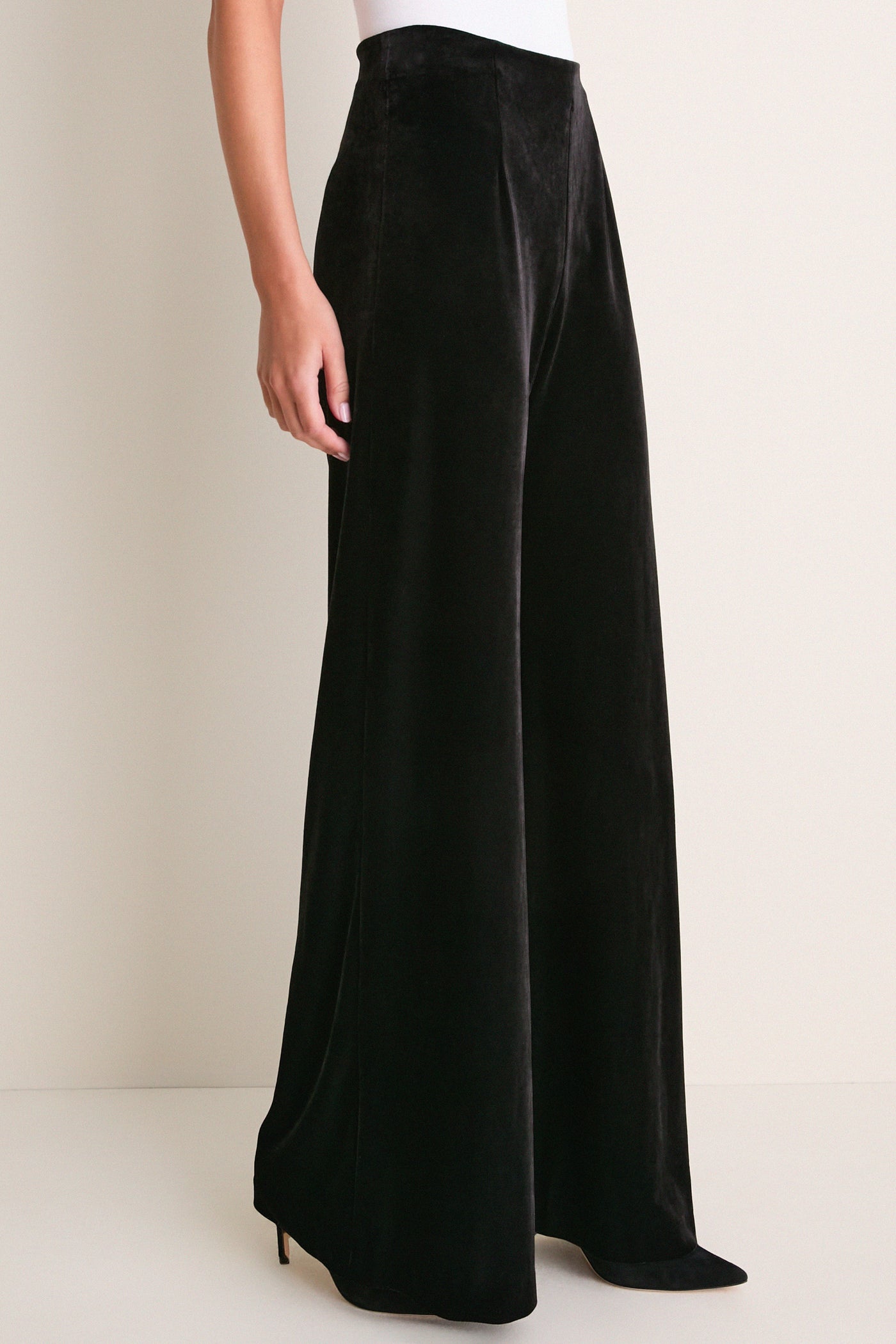 Black Velvet Deja Pant