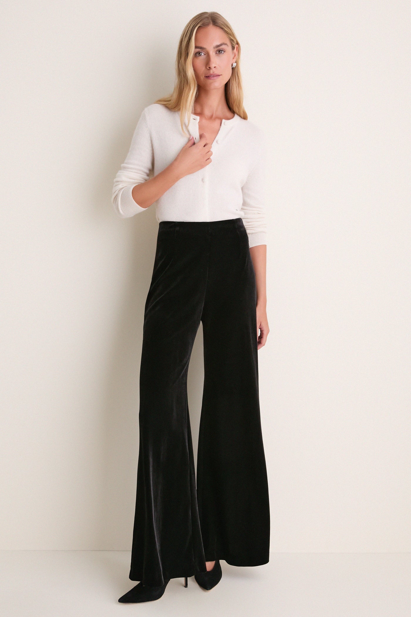 Black Velvet Deja Pant