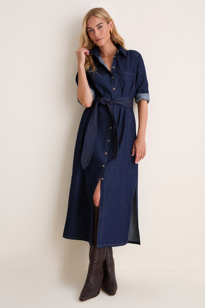 Tuckernuck Denim Chessie Dress Denim / XS