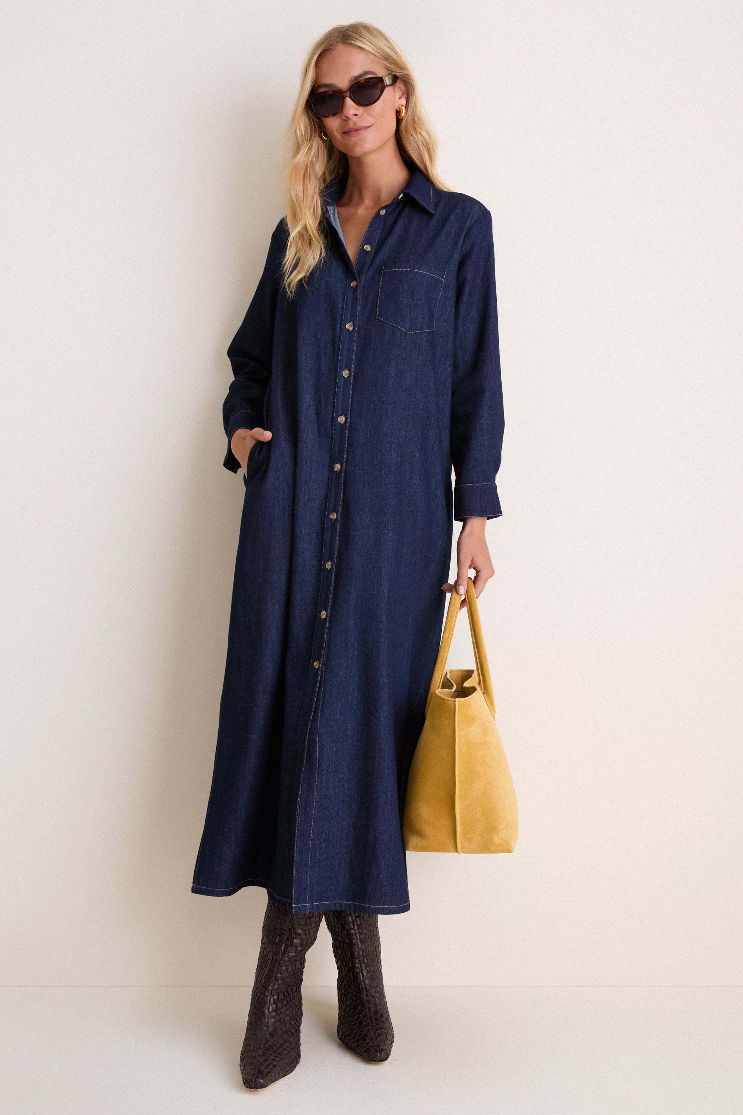 Denim Chessie Dress