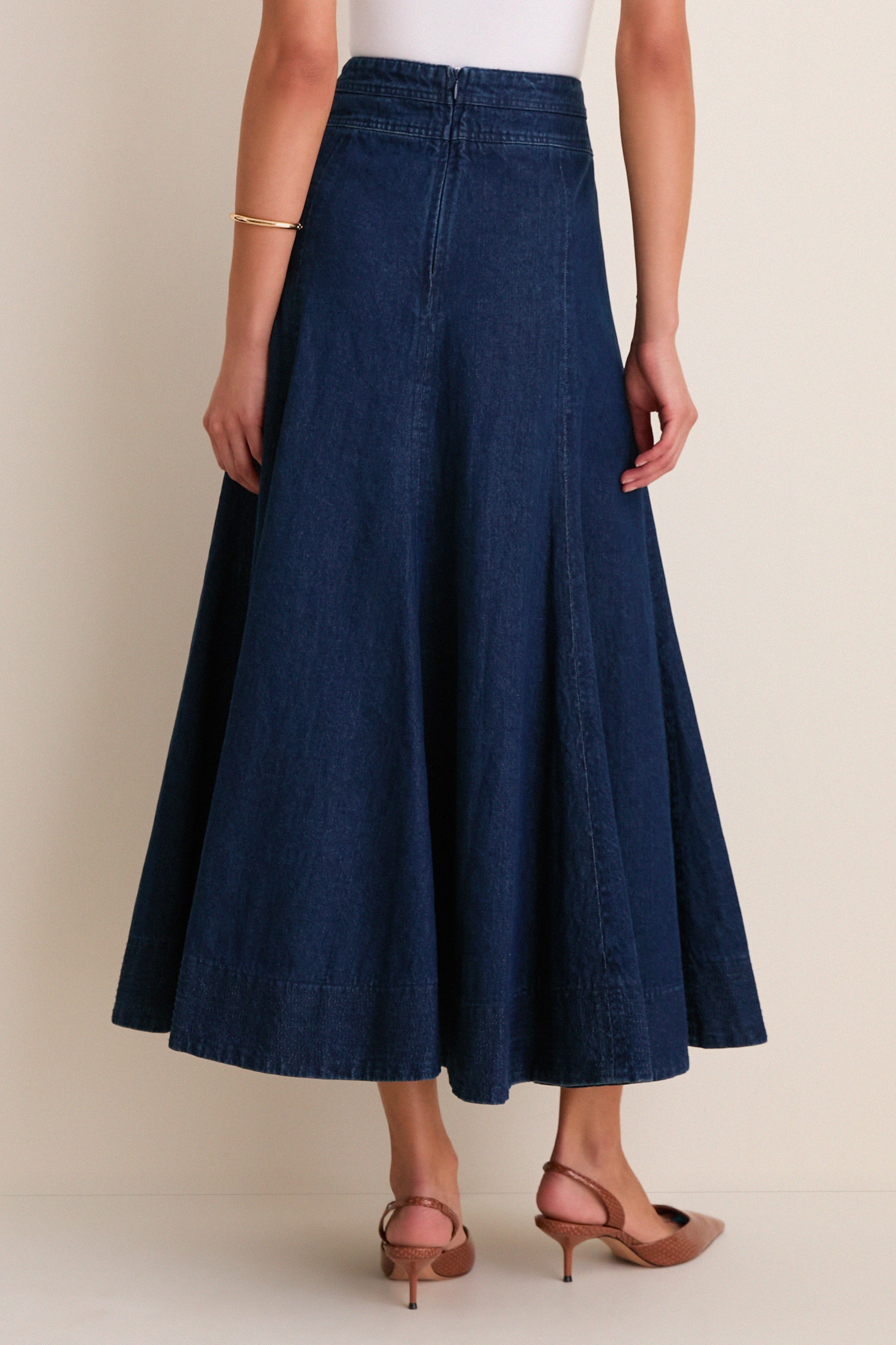 SOORPLOOM 　Flippa Skirt (Dark Denim) 5y Dark Denim Brynn Skirt | Tuckernuck