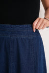 Dark Denim Brynn Skirt