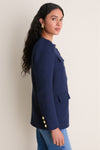 Navy Tweed Jennings Jacket