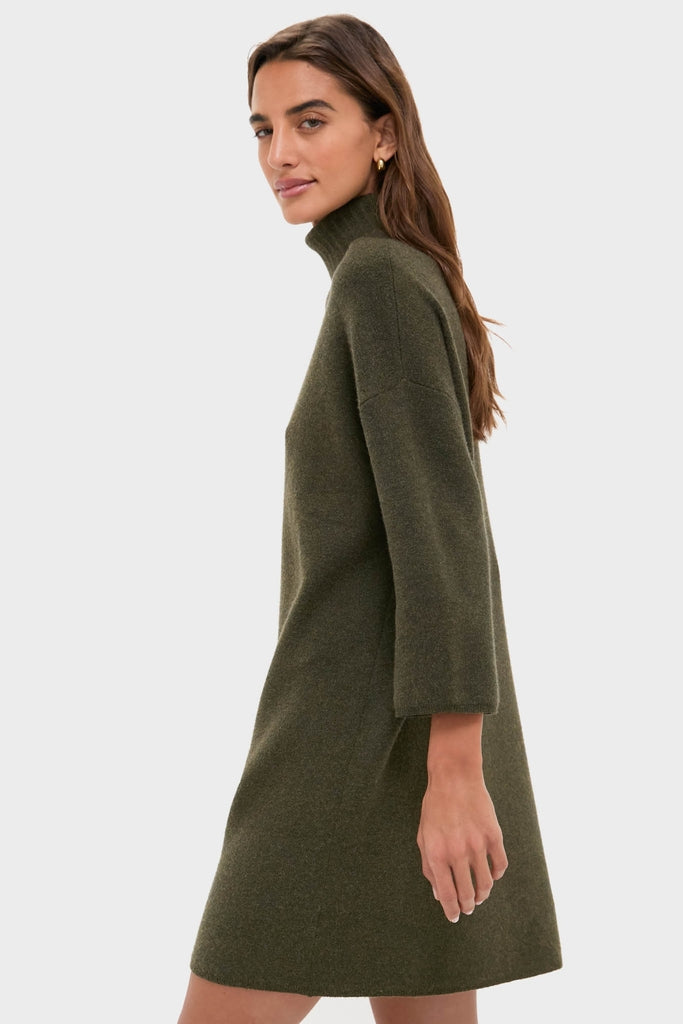 Moss Green Vivianne Dress