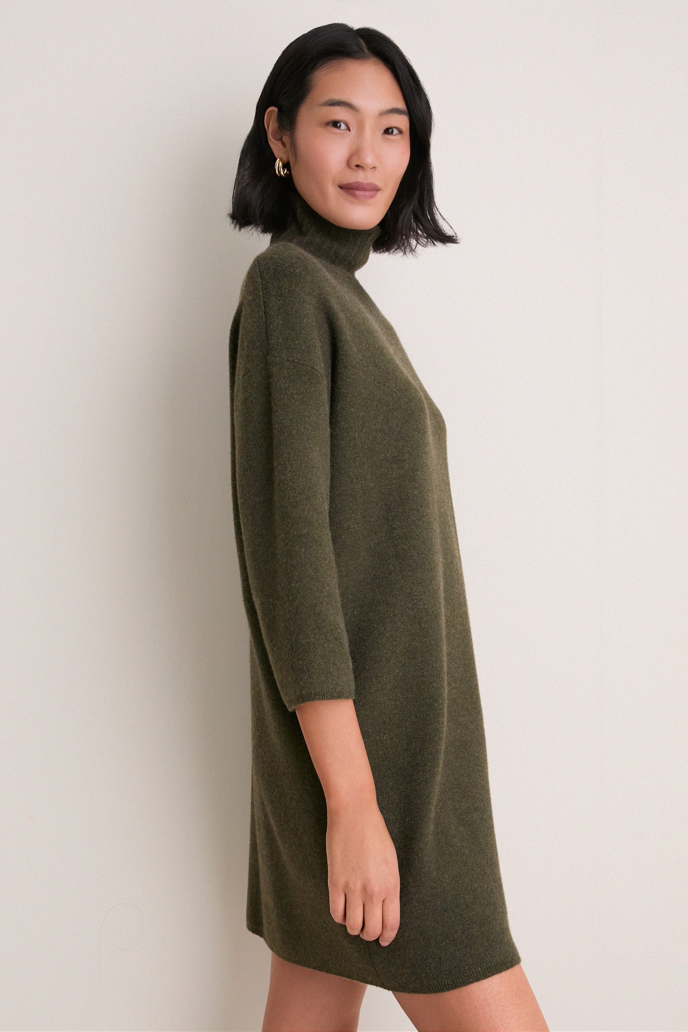 Moss Green Vivianne Dress