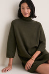Moss Green Vivianne Dress