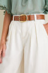 Cognac Dara Buckle Belt
