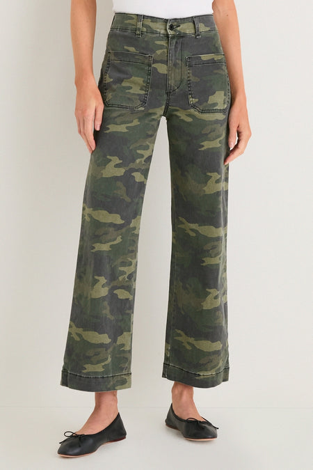 Camo Sailor Pant