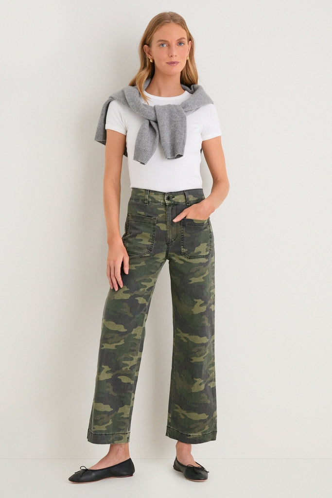 Camo Sailor Pant