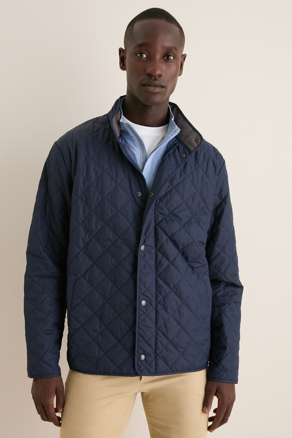 Navy Suffolk Coat