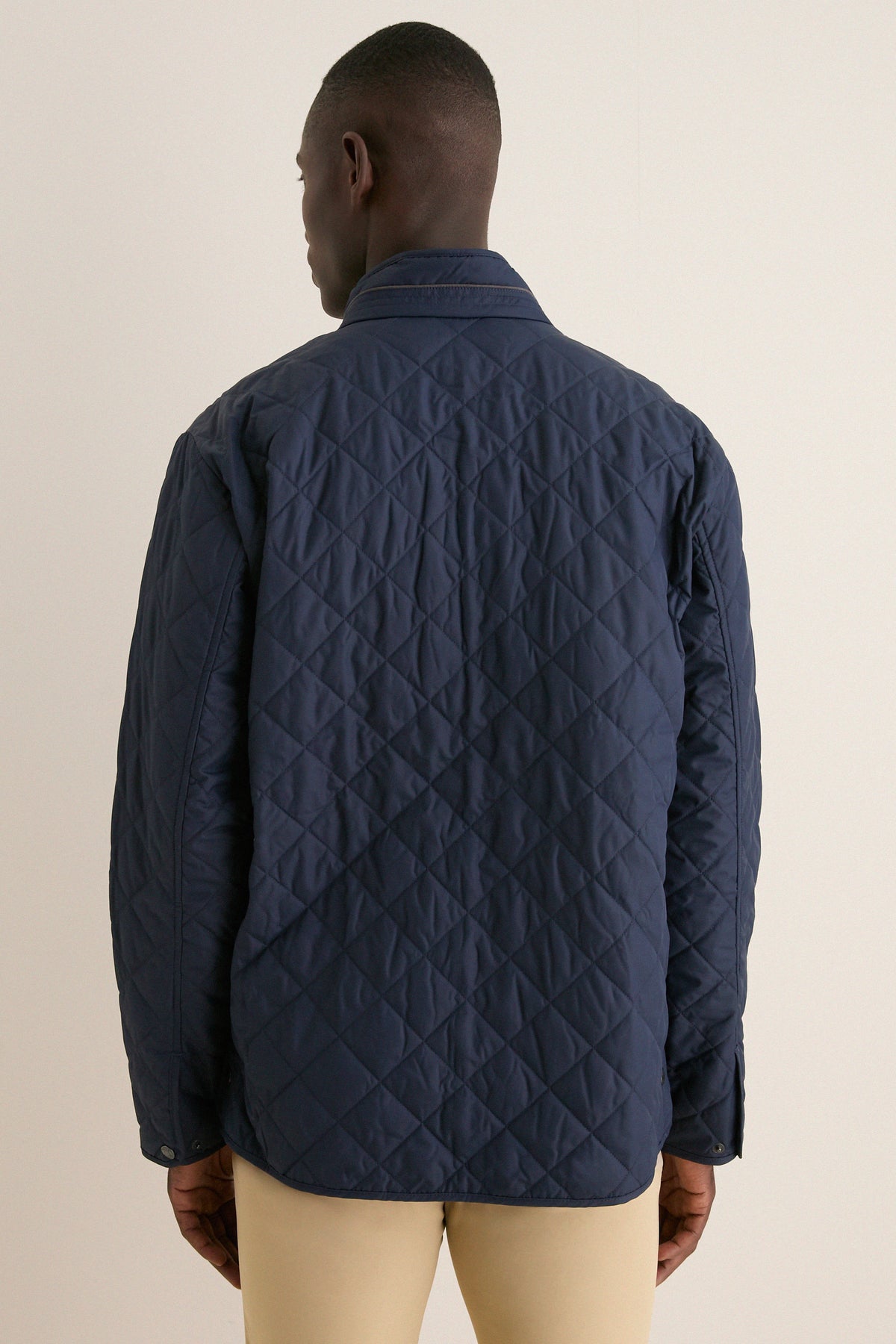 Navy Suffolk Coat