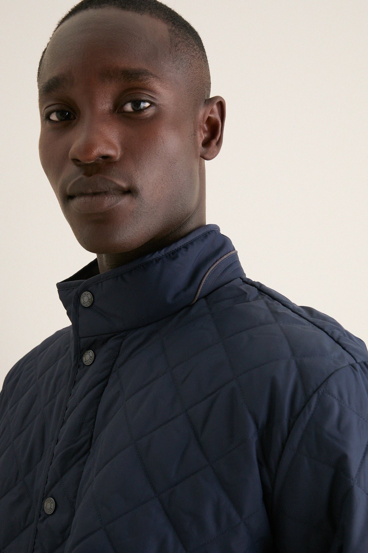 Navy Suffolk Coat