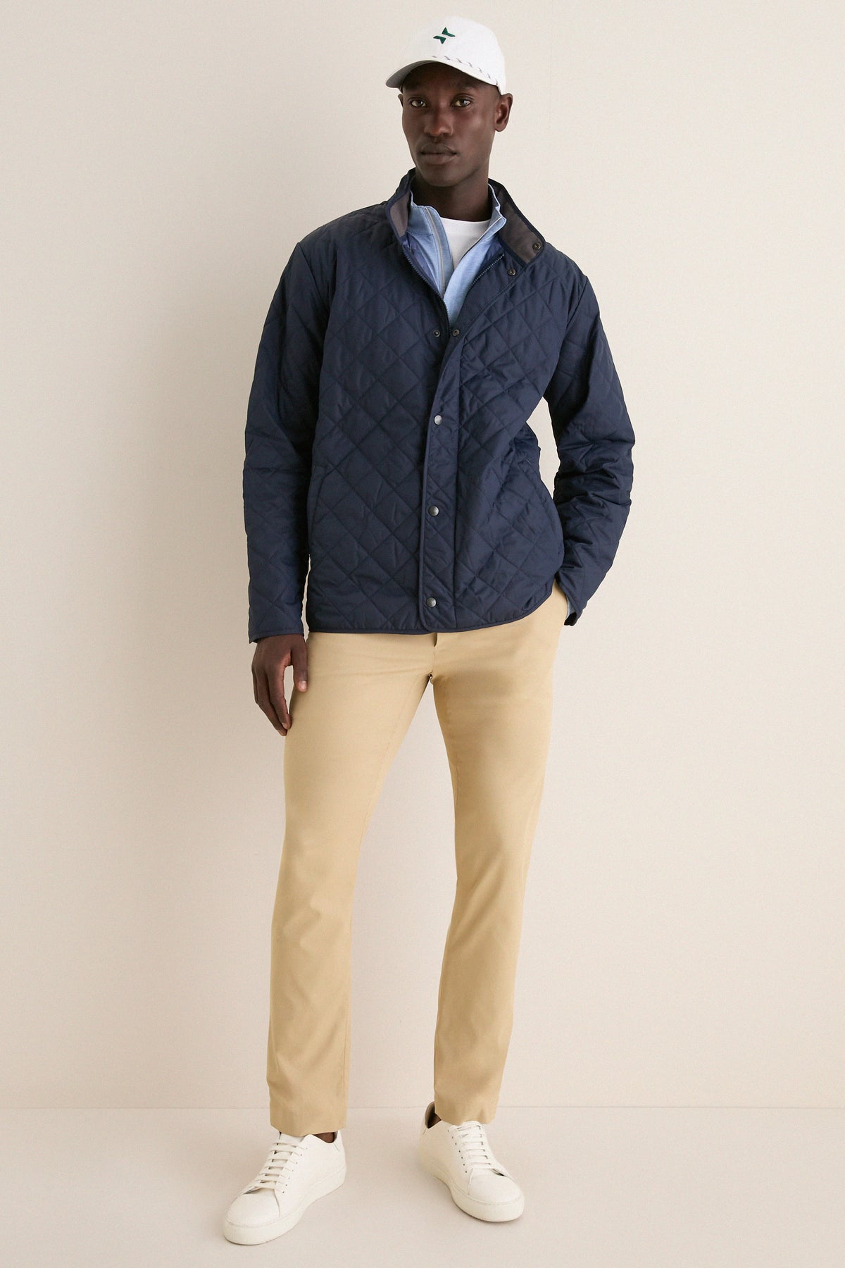 Navy Suffolk Coat