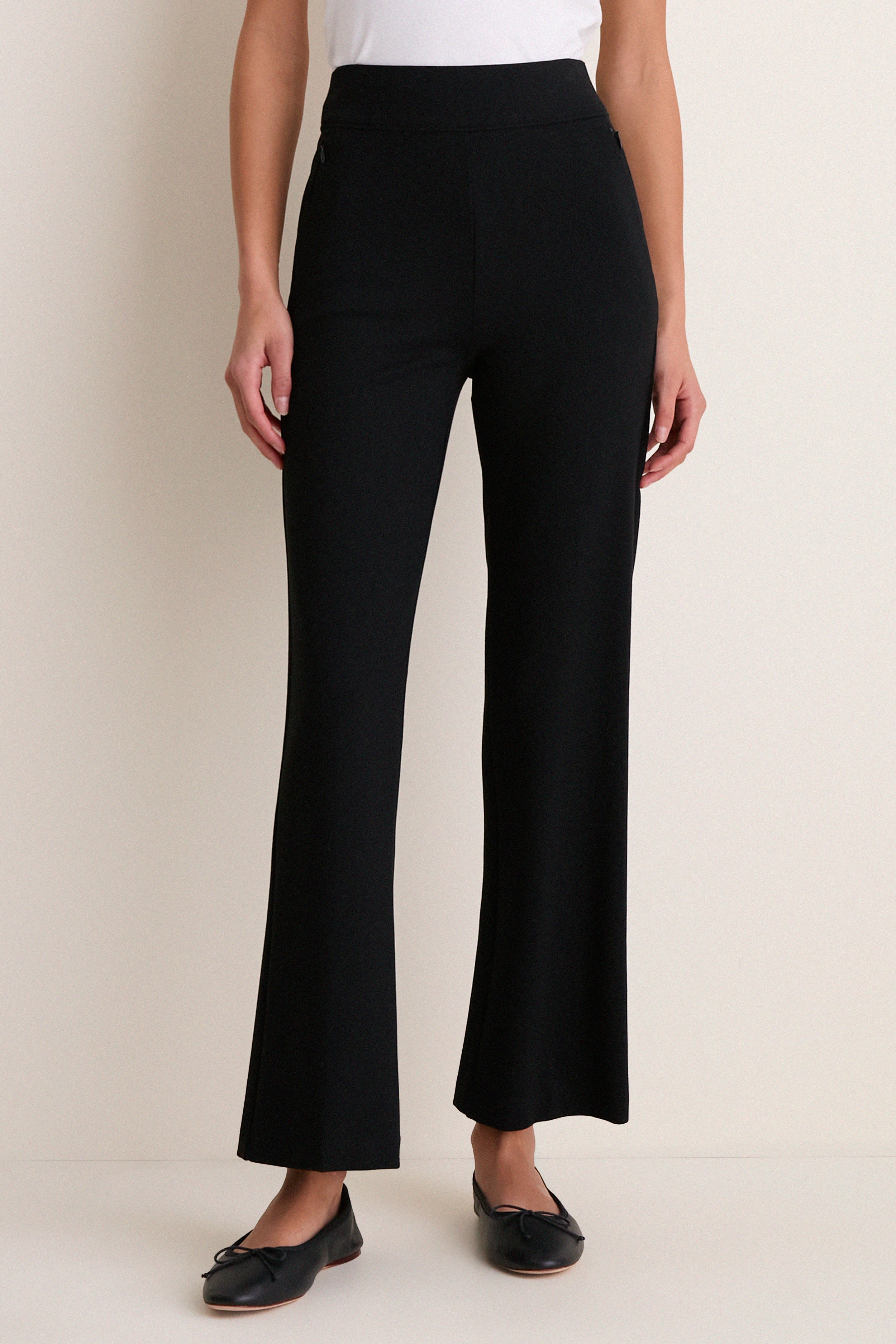 Black 28 Inch Compression September Pant | Tnuck Sport