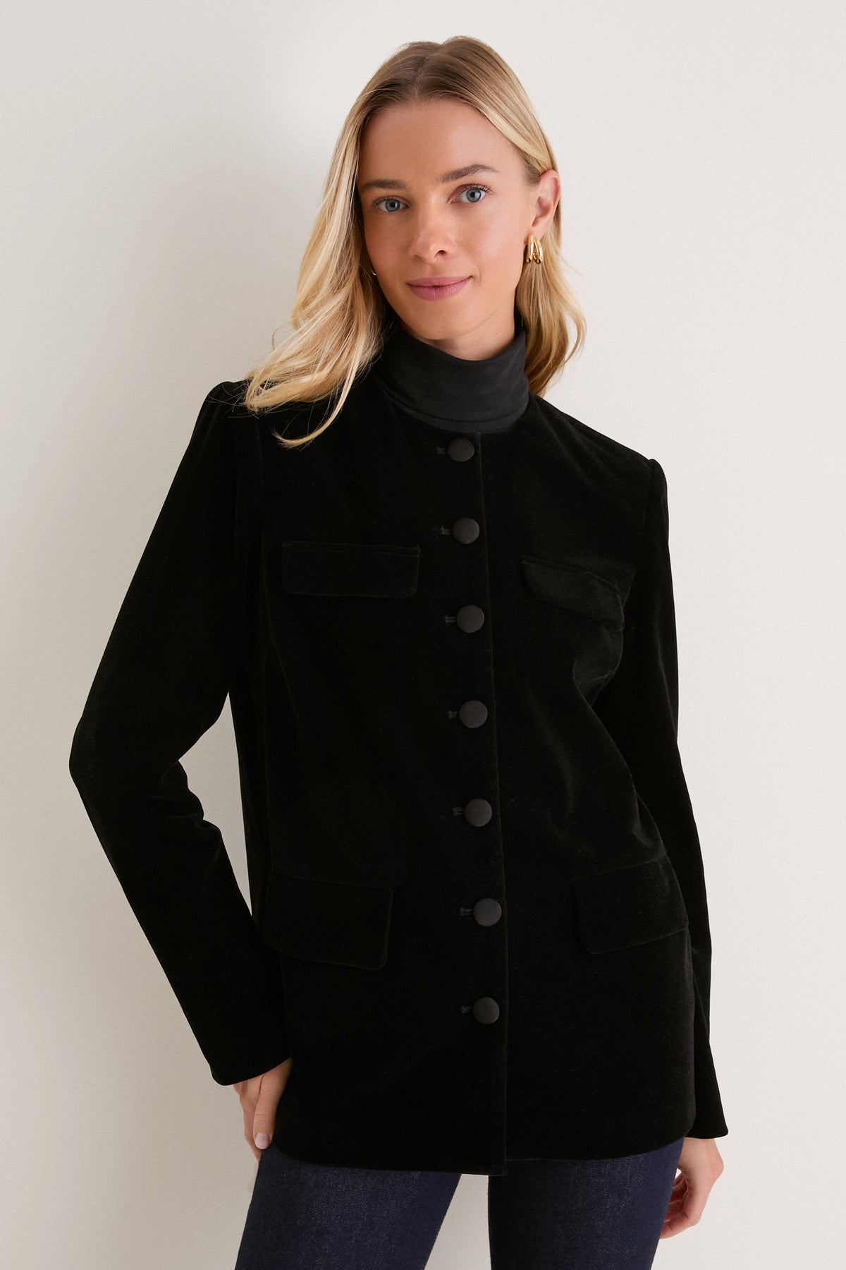 Black Velvet Jennings Jacket