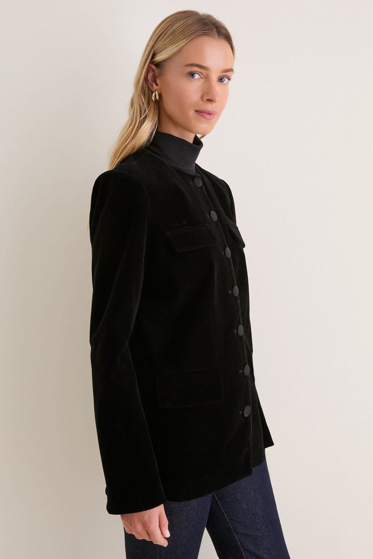 Black Velvet Jennings Jacket